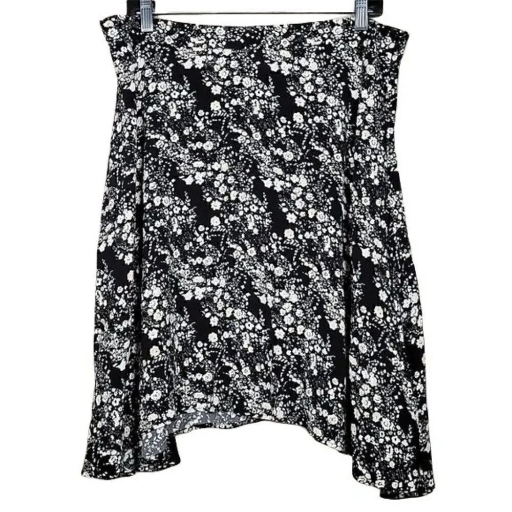 GAP High-Low A-line Skirt Sz L